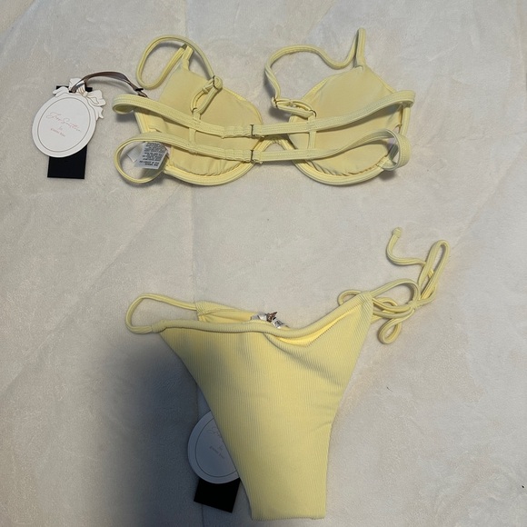 NWT Gianni Bini x Jess Southern Yellow Bikini! - Picture 2 of 7